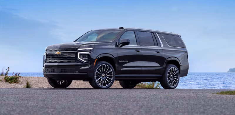 Black Chevrolet Suburban